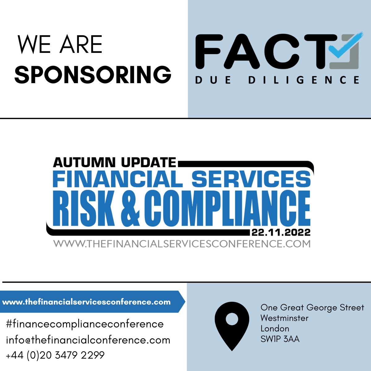 FACT sponsors the Financial Services Risk & Compliance Conference on ...